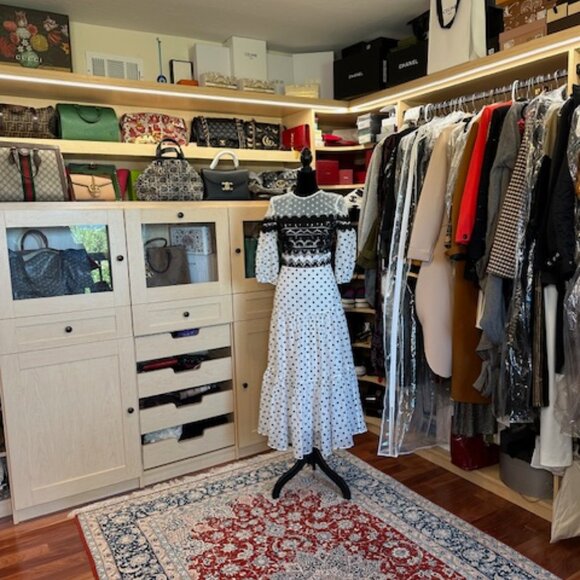 Temperley London Polka Dot Print Size 4 Dress - Picture 5 of 8